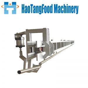 Tube rail type stepping conveyor