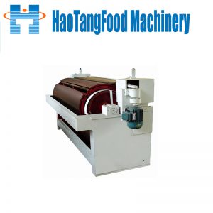 Horizontal roller peeling machine